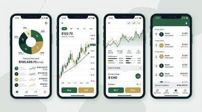 Comparison of the best investing apps available to Canadian investors in 2026