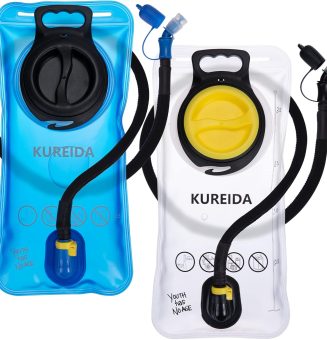 Hydration Bladder 2 Liter, BPA Free Water Bladder for Hiking Backpack Water Storage Bag with Insulated Tube, Hydration Backpack Replacement for Outdoor Camping Running Hiking